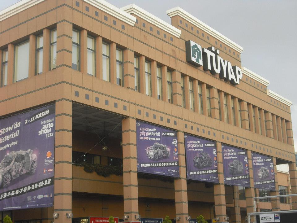 Exterior of TÜYAP in Istanbul